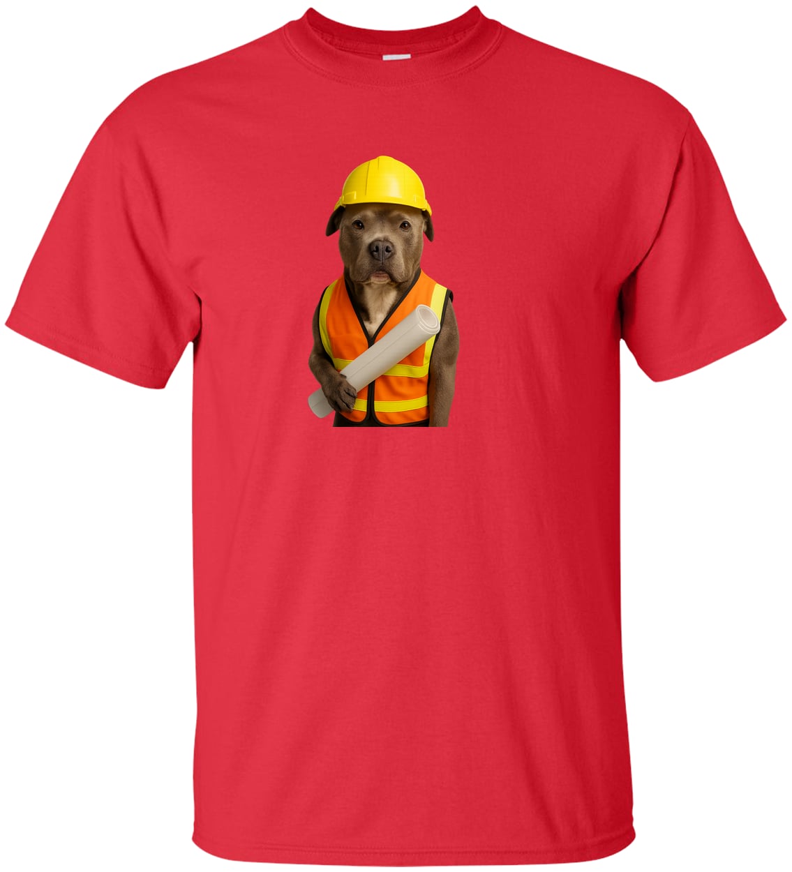 G200T Gildan Mens Tall Ultra Cotton Tee - Red