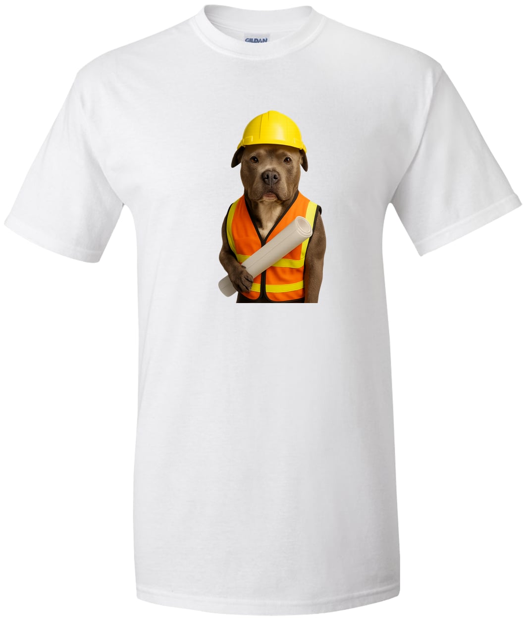 G200T Gildan Mens Tall Ultra Cotton Tee - White