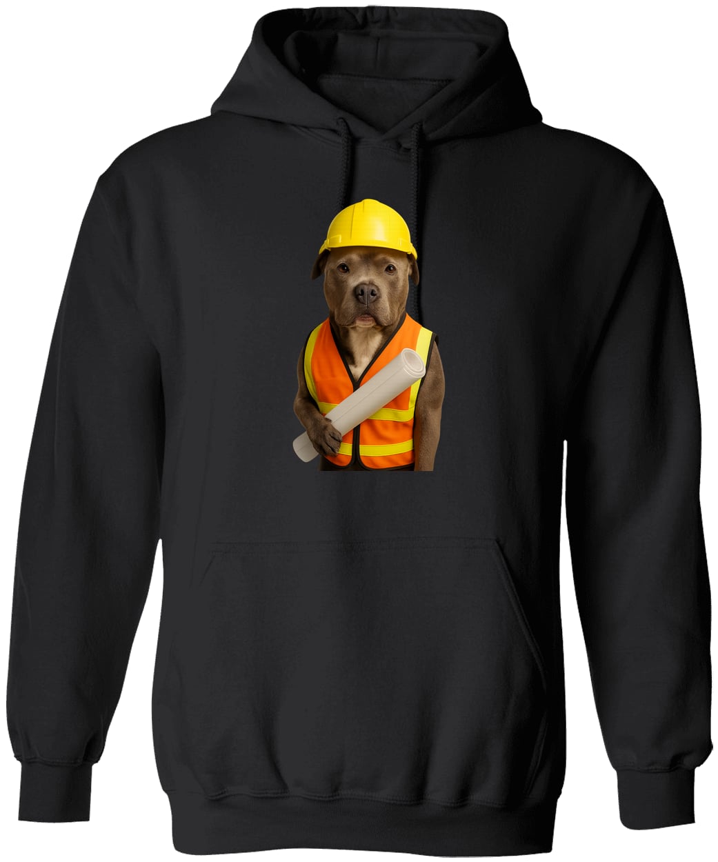 G185 Gildan Pullover Hoodie - Black