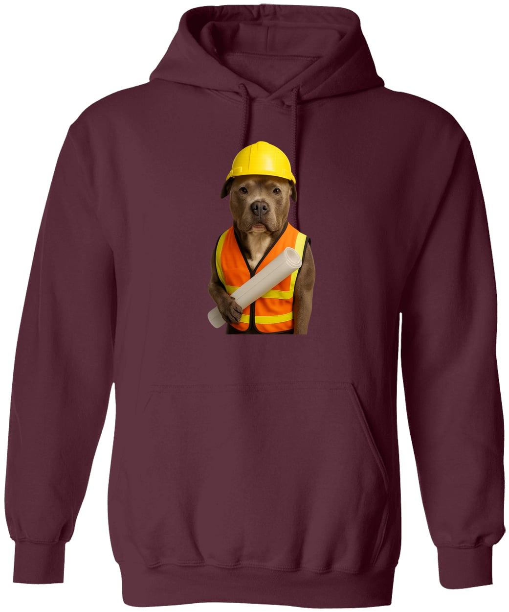 G185 Gildan Pullover Hoodie - Maroon
