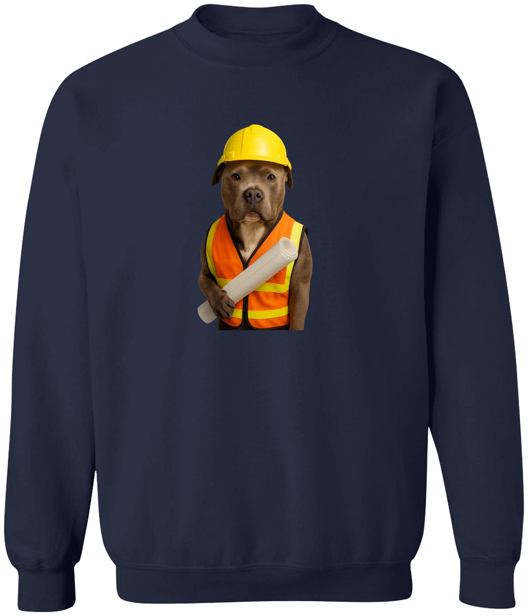 G180 Gildan Crewneck Pullover Sweatshirt - Navy