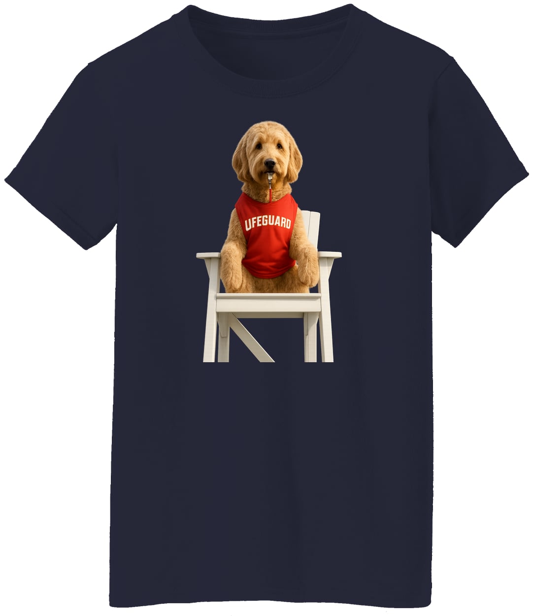 G500L Ladies' 5.3 oz. T-Shirt - Navy