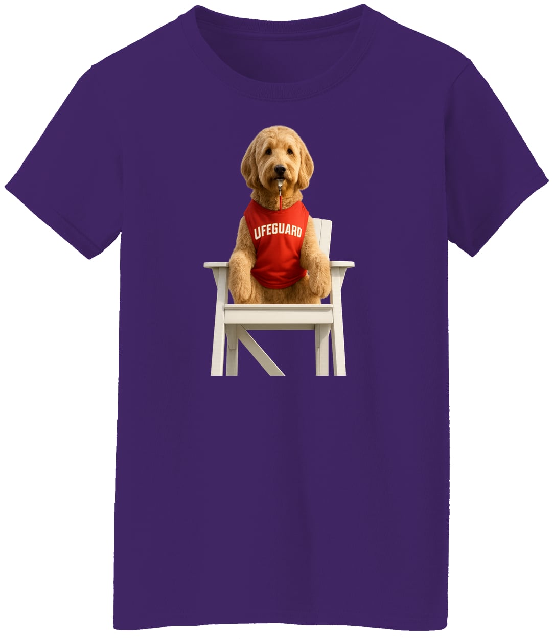 G500L Ladies' 5.3 oz. T-Shirt - Purple