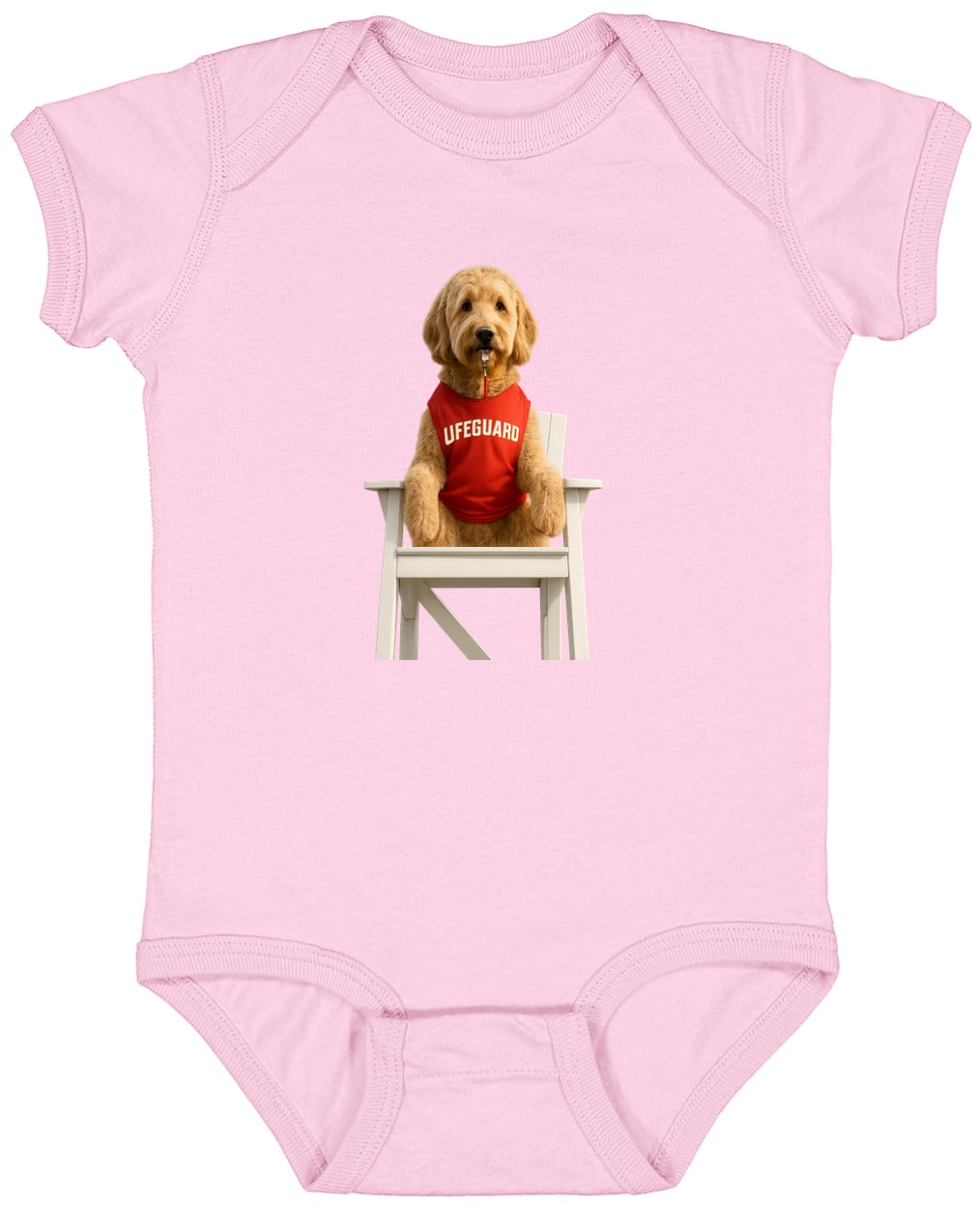 4424 Infant Fine Jersey Bodysuit - Pink