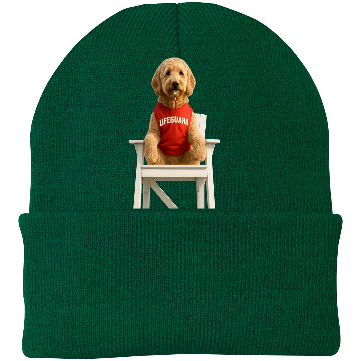 CP90 Port & Company Knit Beanie - Athletic Green
