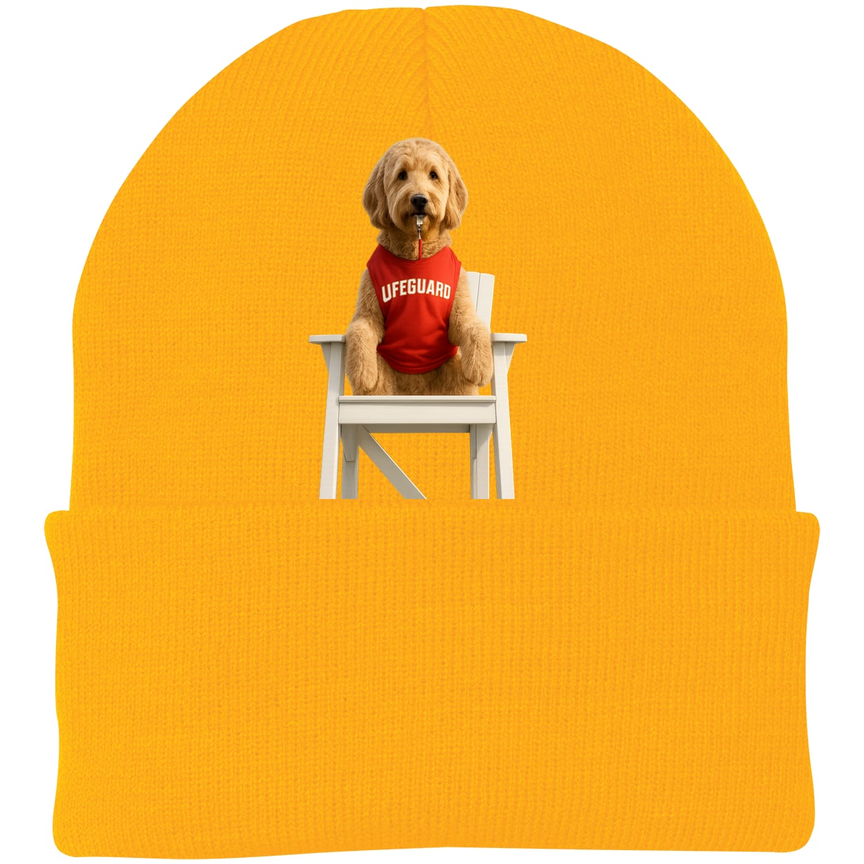 CP90 Port & Company Knit Beanie - Athletic Gold