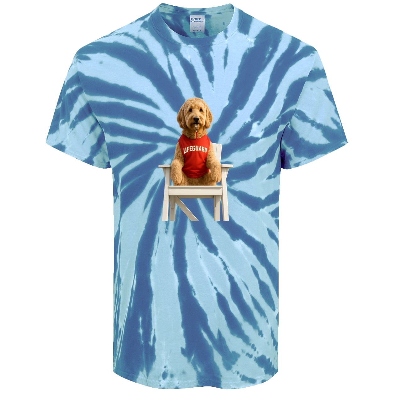 PC147 Port & Company Tie-Dye Tee - Royal