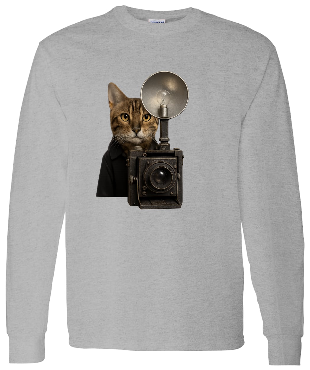 G540 LS T-Shirt 5.3 oz. - Sport Grey
