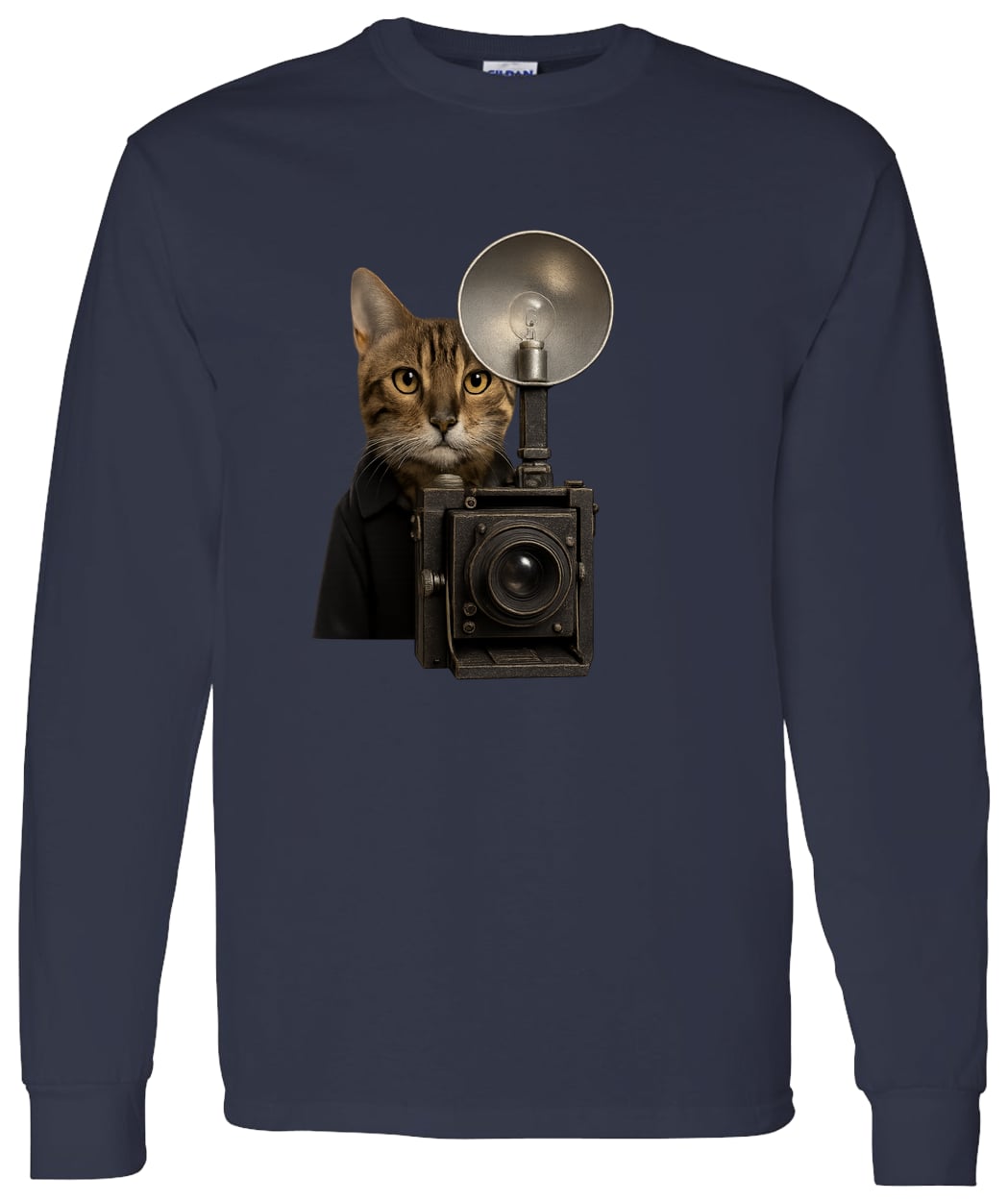 G540 LS T-Shirt 5.3 oz. - Navy