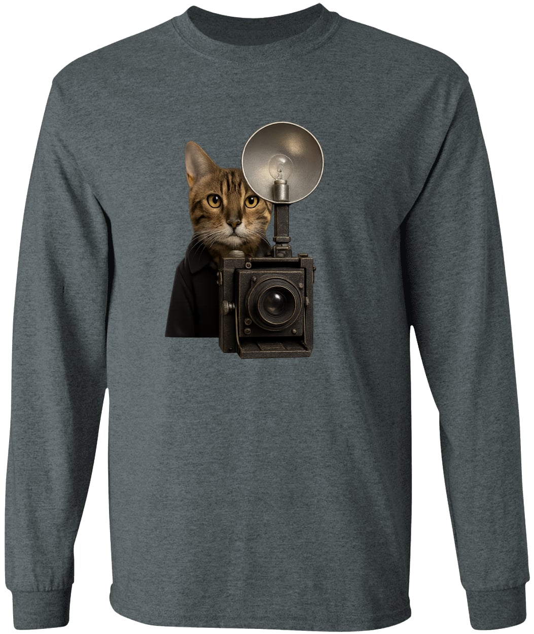 G540 LS T-Shirt 5.3 oz. - Dark Heather