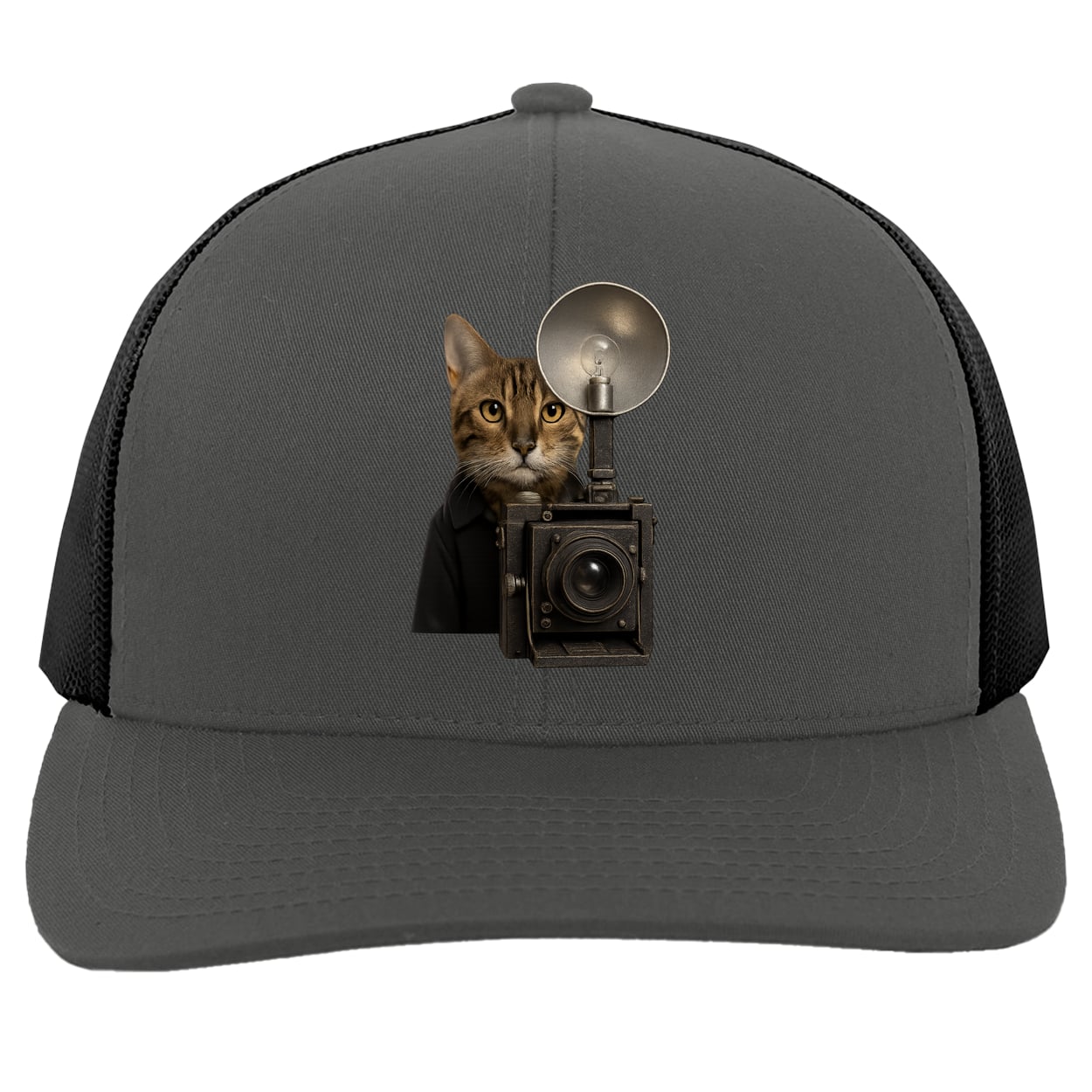104C Trucker Snap Back - Graphite/Black