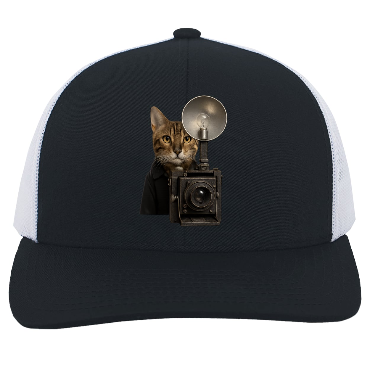 104C Trucker Snap Back - Navy/White