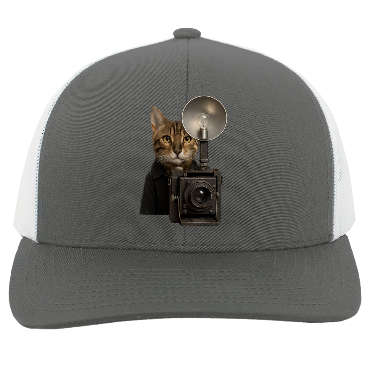 104C Trucker Snap Back - Graphite/White