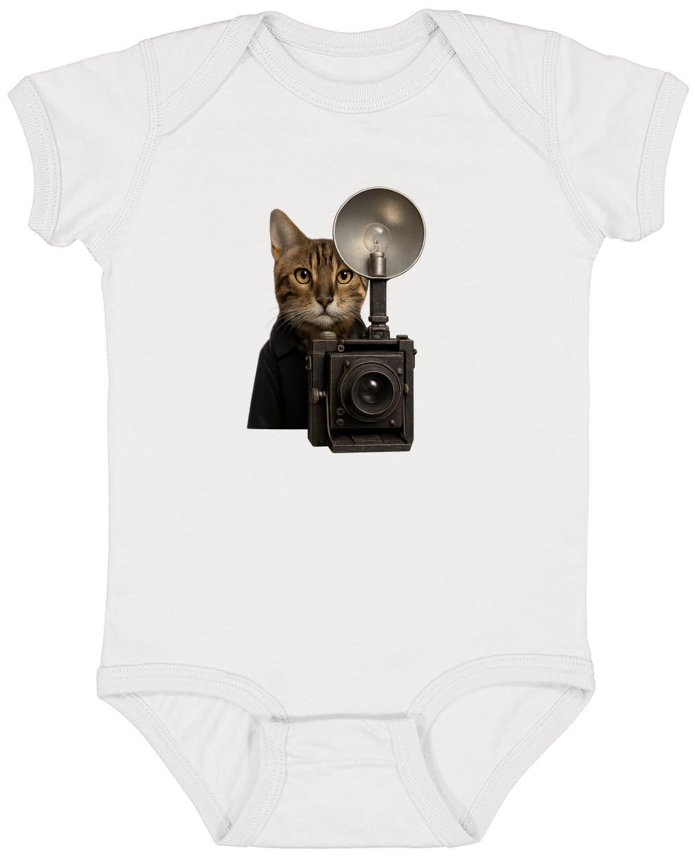 4424 Infant Fine Jersey Bodysuit - White