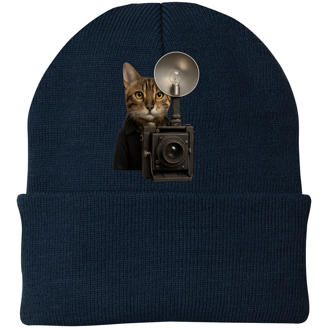 CP90 Port & Company Knit Beanie - Navy