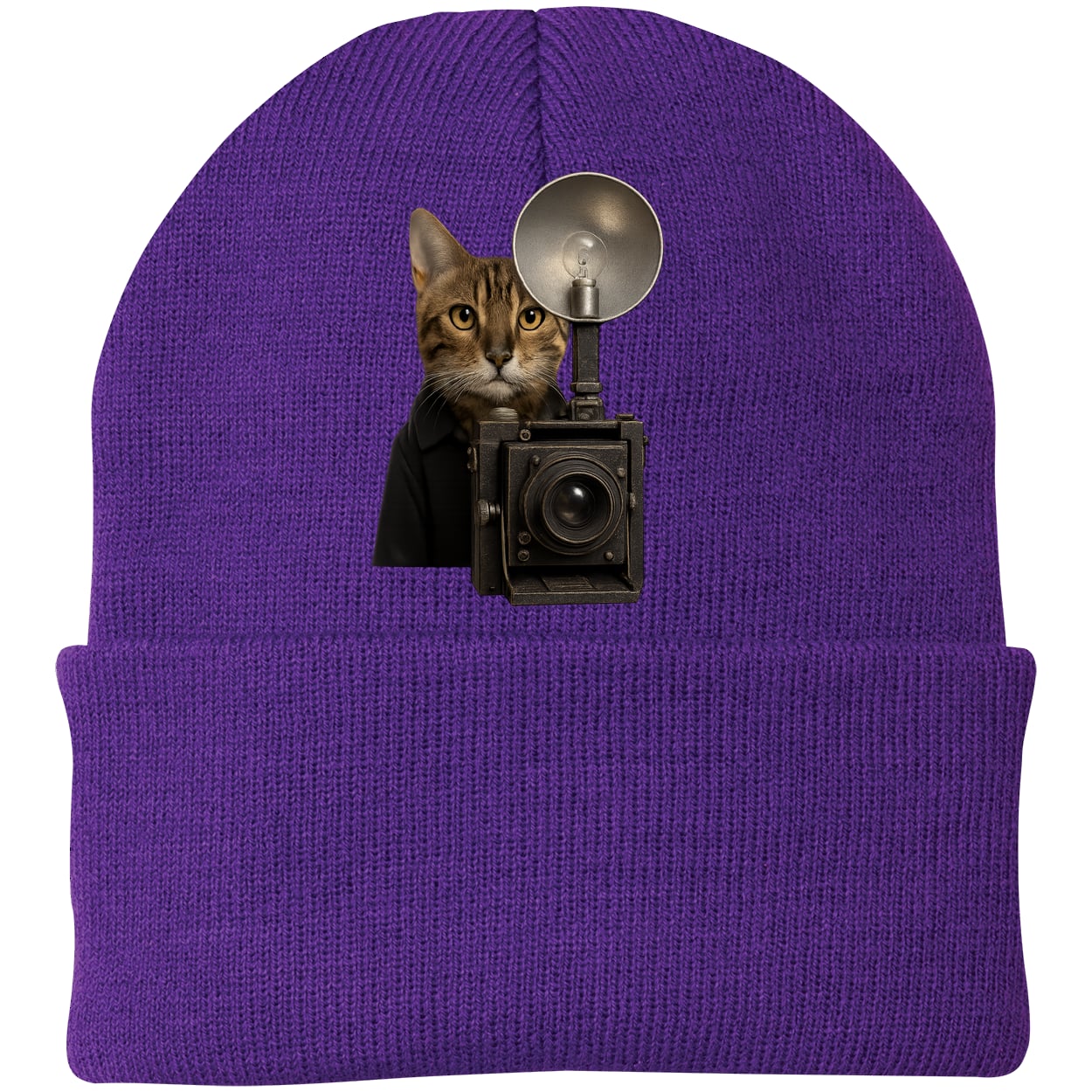CP90 Port & Company Knit Beanie - Athletic Purple