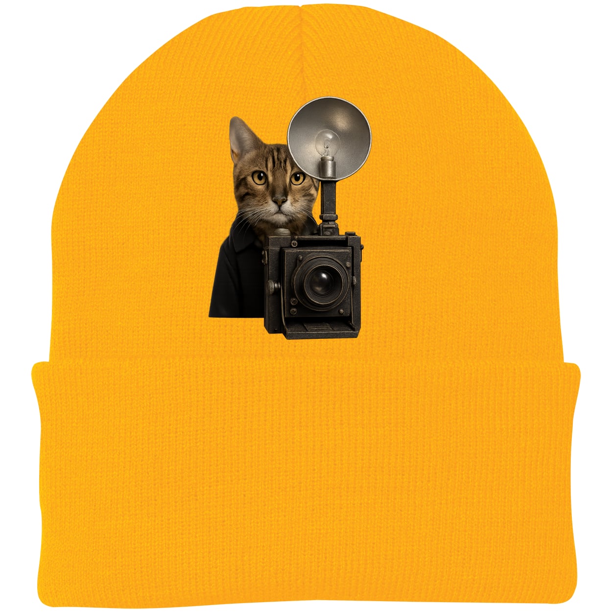 CP90 Port & Company Knit Beanie - Athletic Gold