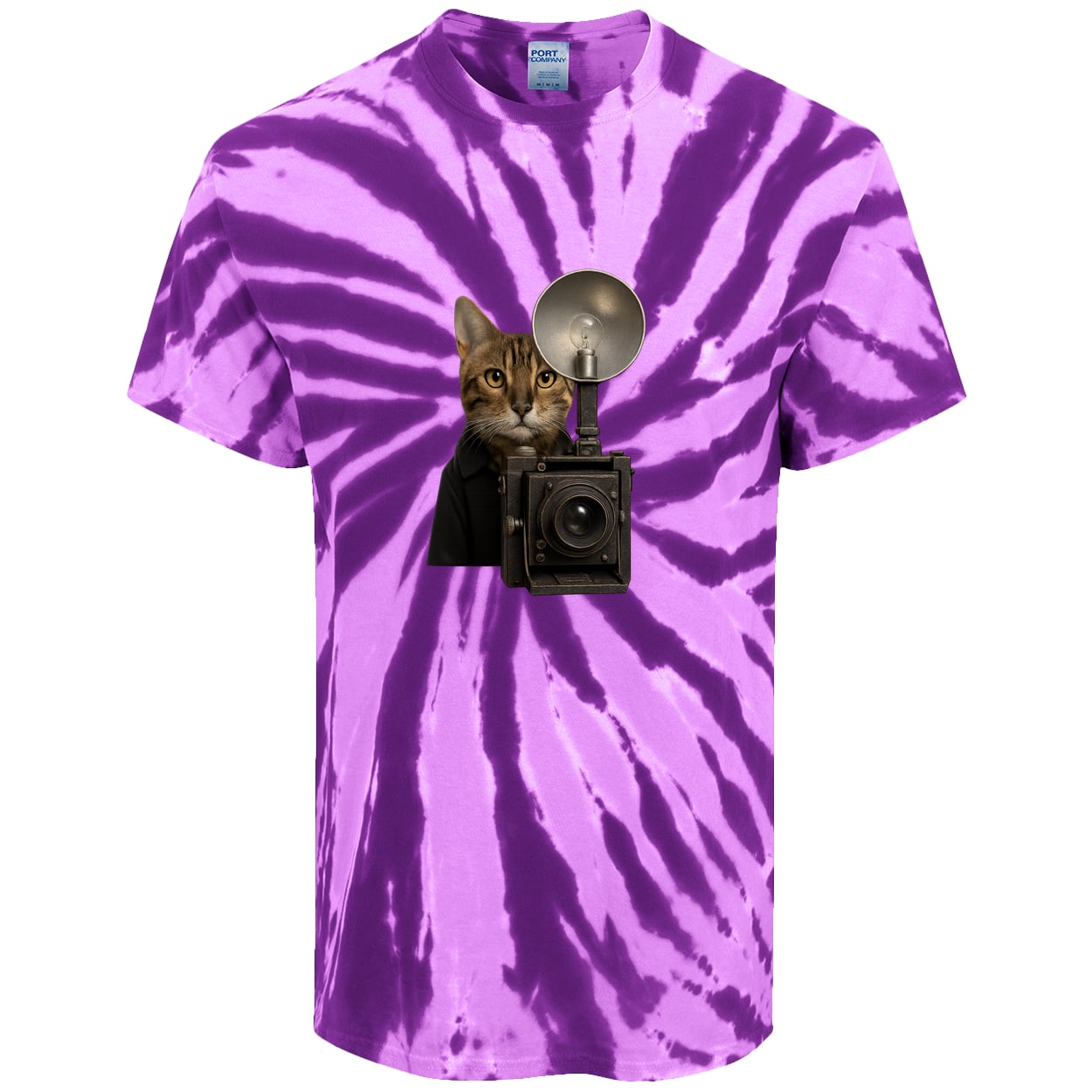 PC147 Port & Company Tie-Dye Tee - Purple