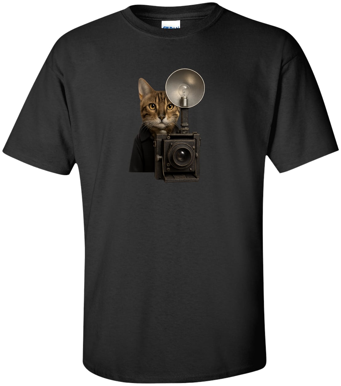 G200T Gildan Mens Tall Ultra Cotton Tee - Black