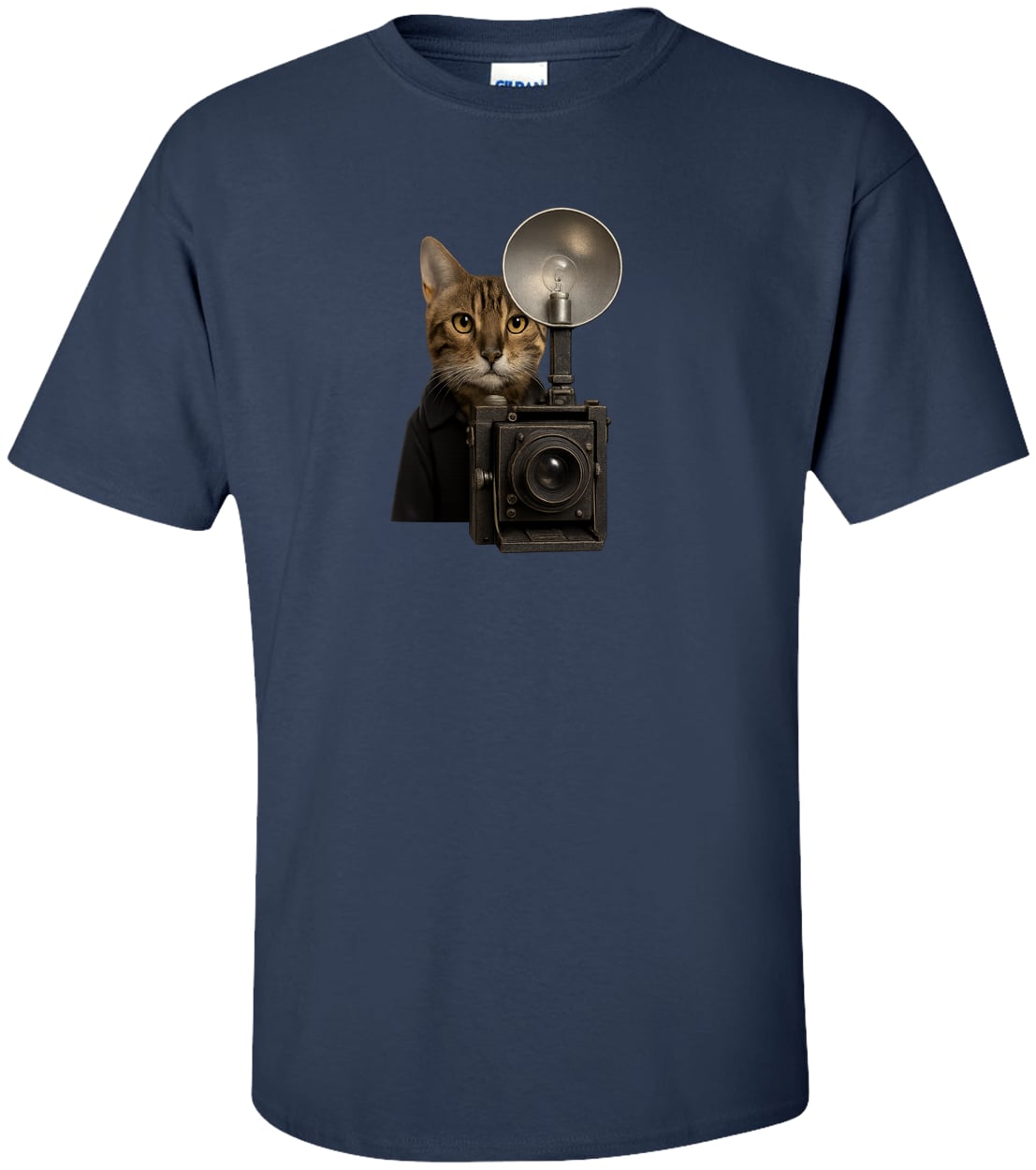 G200T Gildan Mens Tall Ultra Cotton Tee - Navy