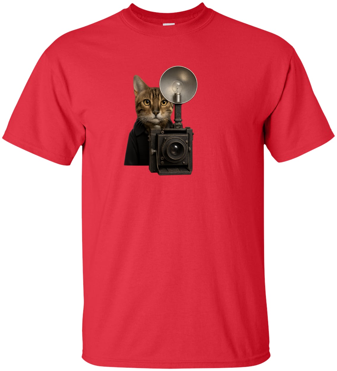 G200T Gildan Mens Tall Ultra Cotton Tee - Red