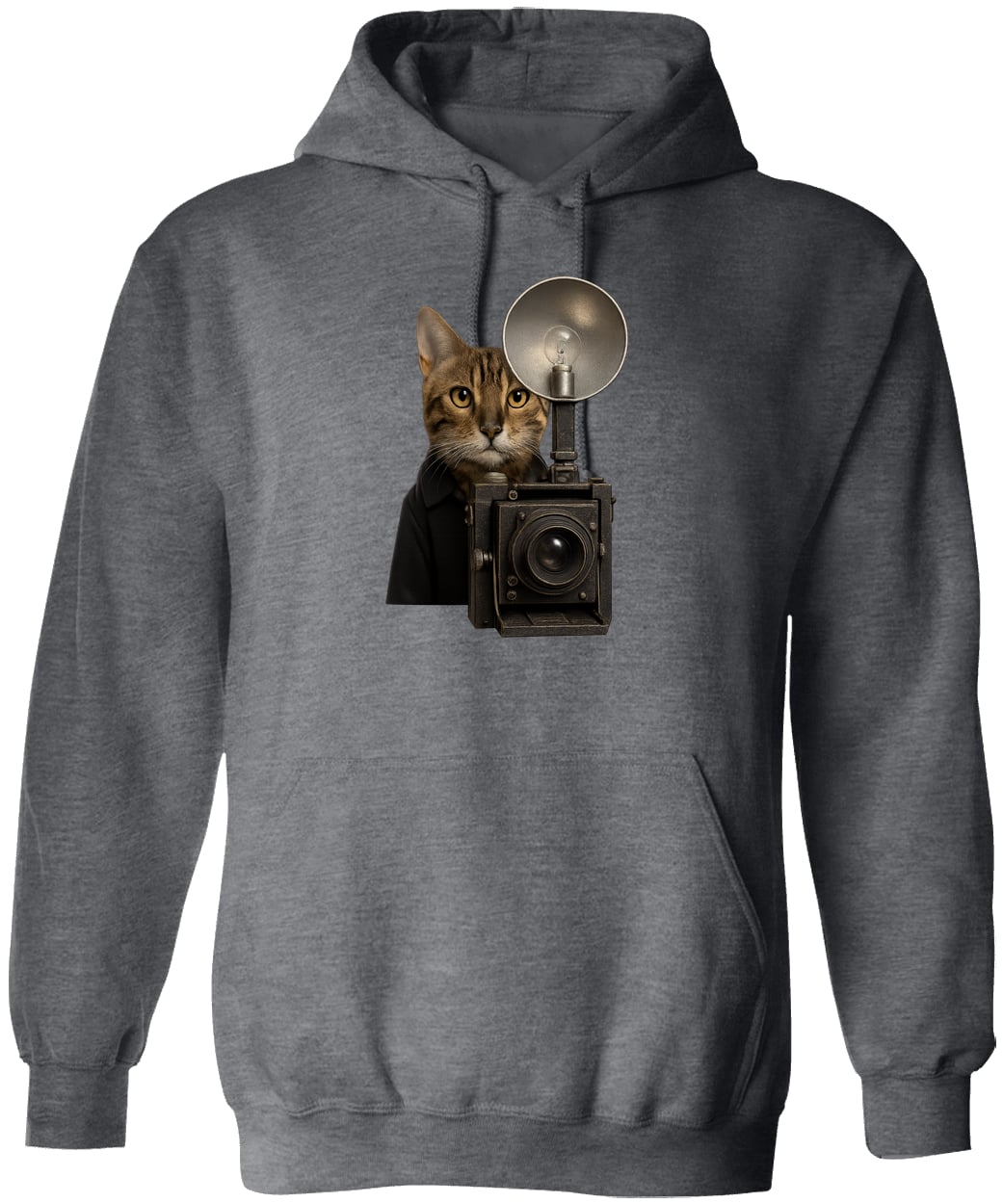G185 Gildan Pullover Hoodie - Dark Heather