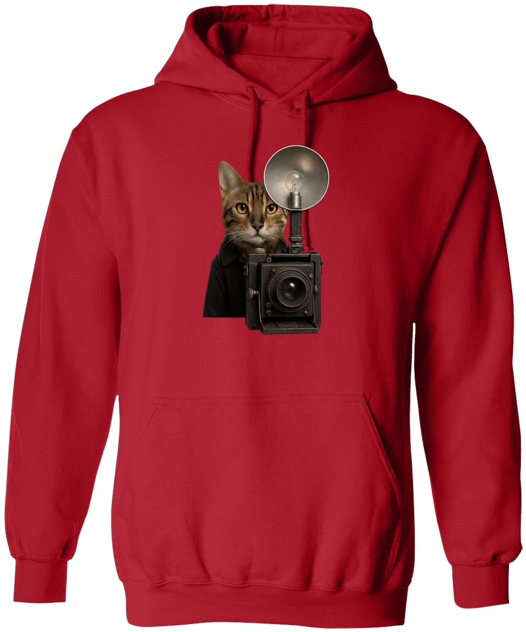 G185 Gildan Pullover Hoodie - Red