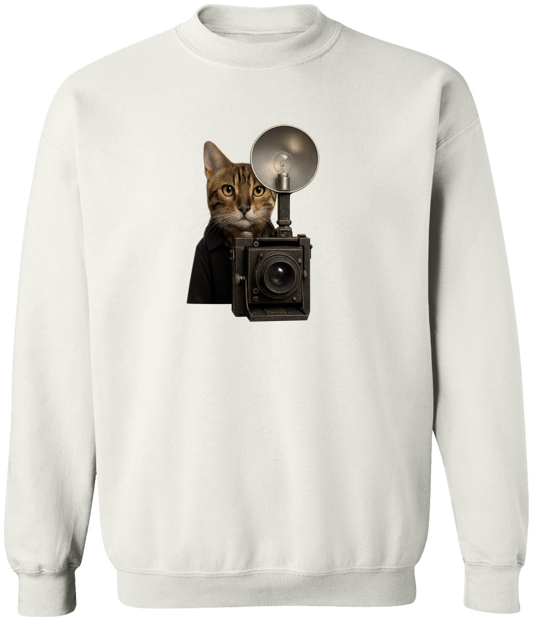 G180 Gildan Crewneck Pullover Sweatshirt - White