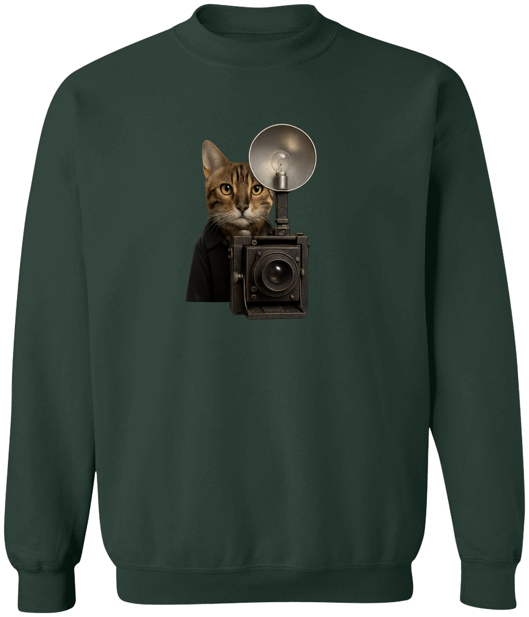 G180 Gildan Crewneck Pullover Sweatshirt - Forest Green