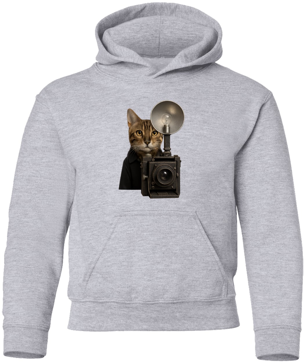 G185B Gildan Youth Pullover Hoodie - Sport Grey