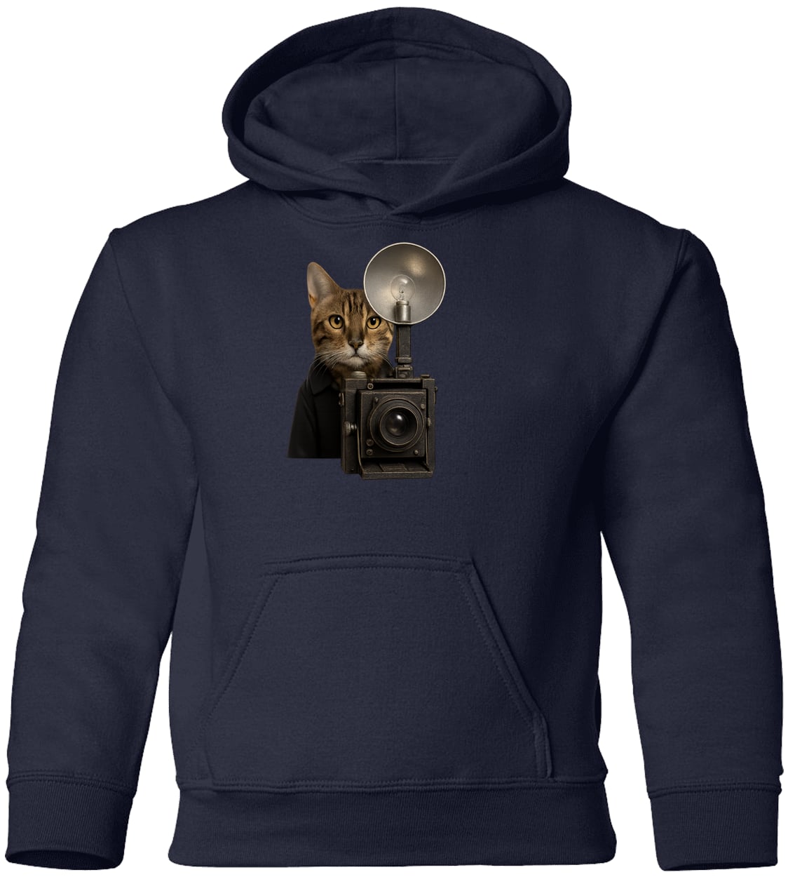 G185B Gildan Youth Pullover Hoodie - Navy