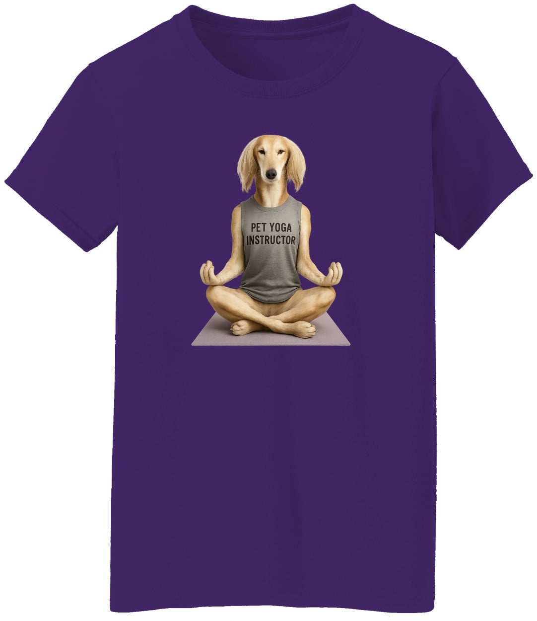G500L Ladies' 5.3 oz. T-Shirt - Purple