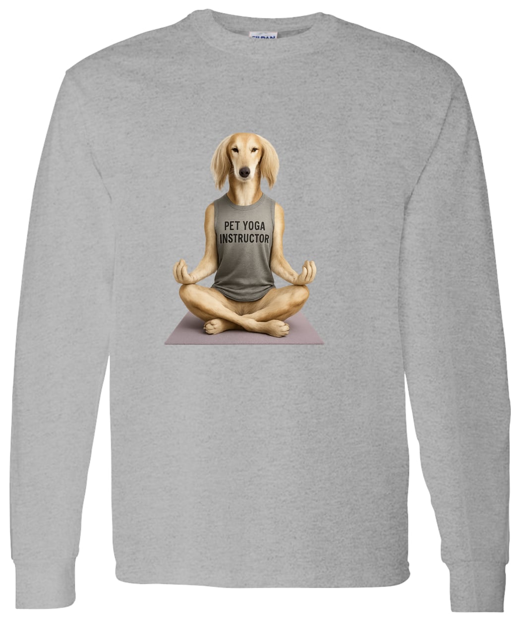 G540 LS T-Shirt 5.3 oz. - Sport Grey