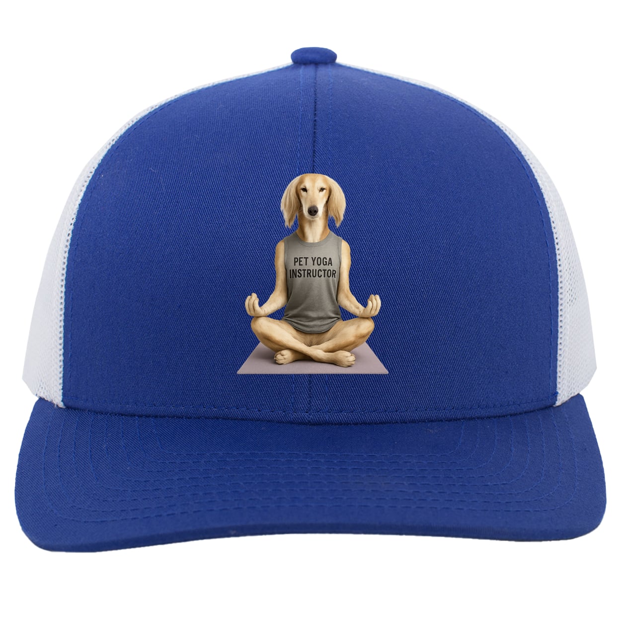 104C Trucker Snap Back - Royal/White