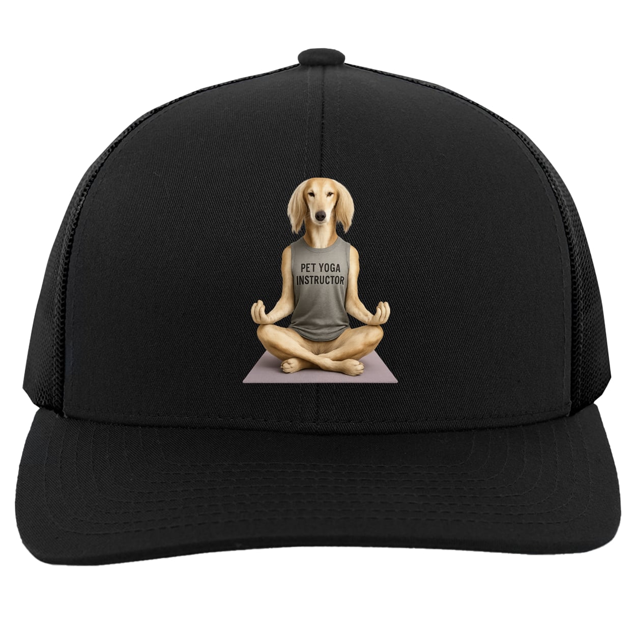 104C Trucker Snap Back - Black
