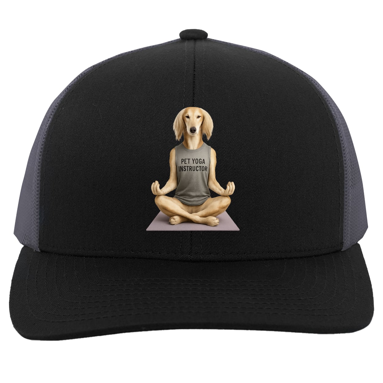 104C Trucker Snap Back - Black/Graphite