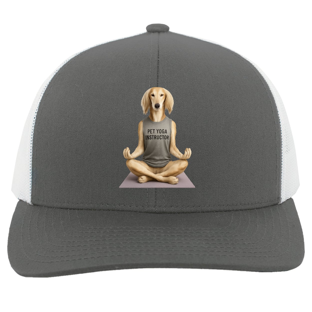 104C Trucker Snap Back - Graphite/White