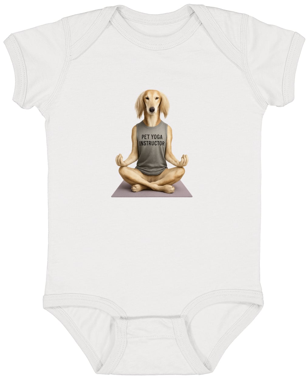 4424 Infant Fine Jersey Bodysuit - White