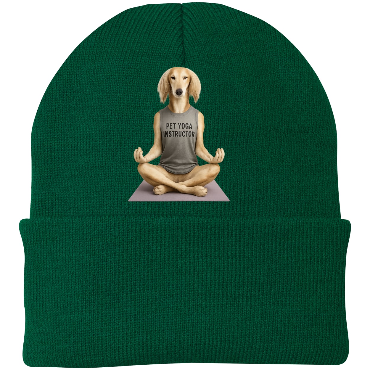 CP90 Port & Company Knit Beanie - Athletic Green