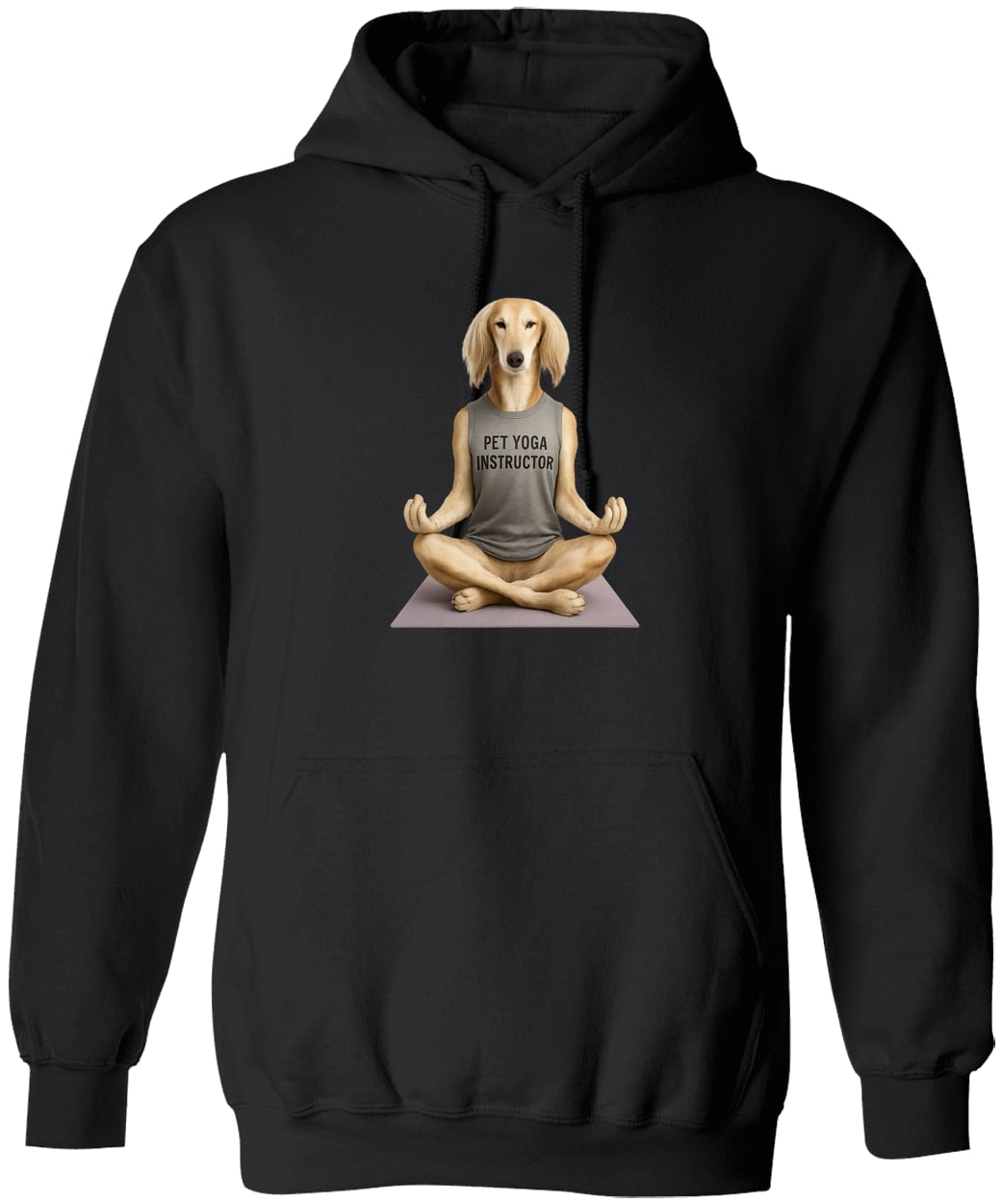 G185 Gildan Pullover Hoodie - Black