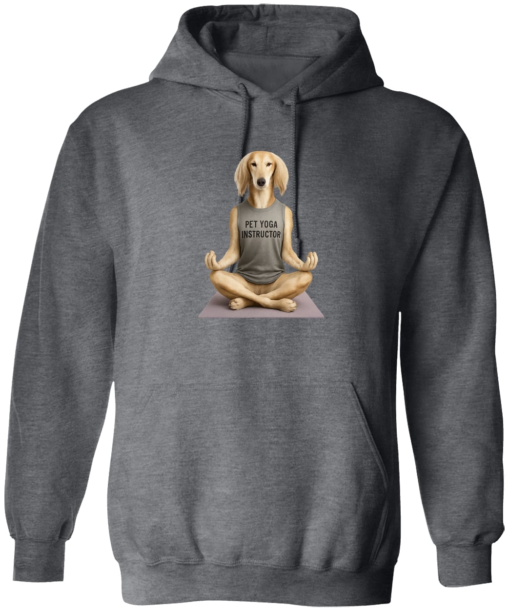 G185 Gildan Pullover Hoodie - Dark Heather