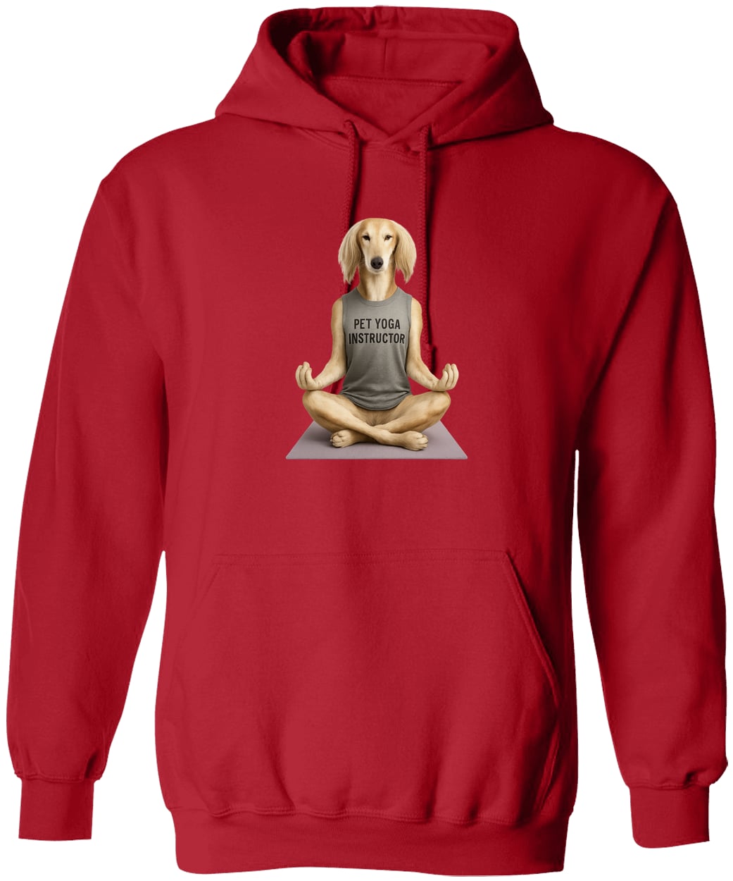 G185 Gildan Pullover Hoodie - Red