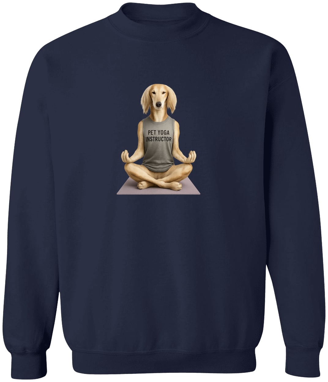 G180 Gildan Crewneck Pullover Sweatshirt - Navy
