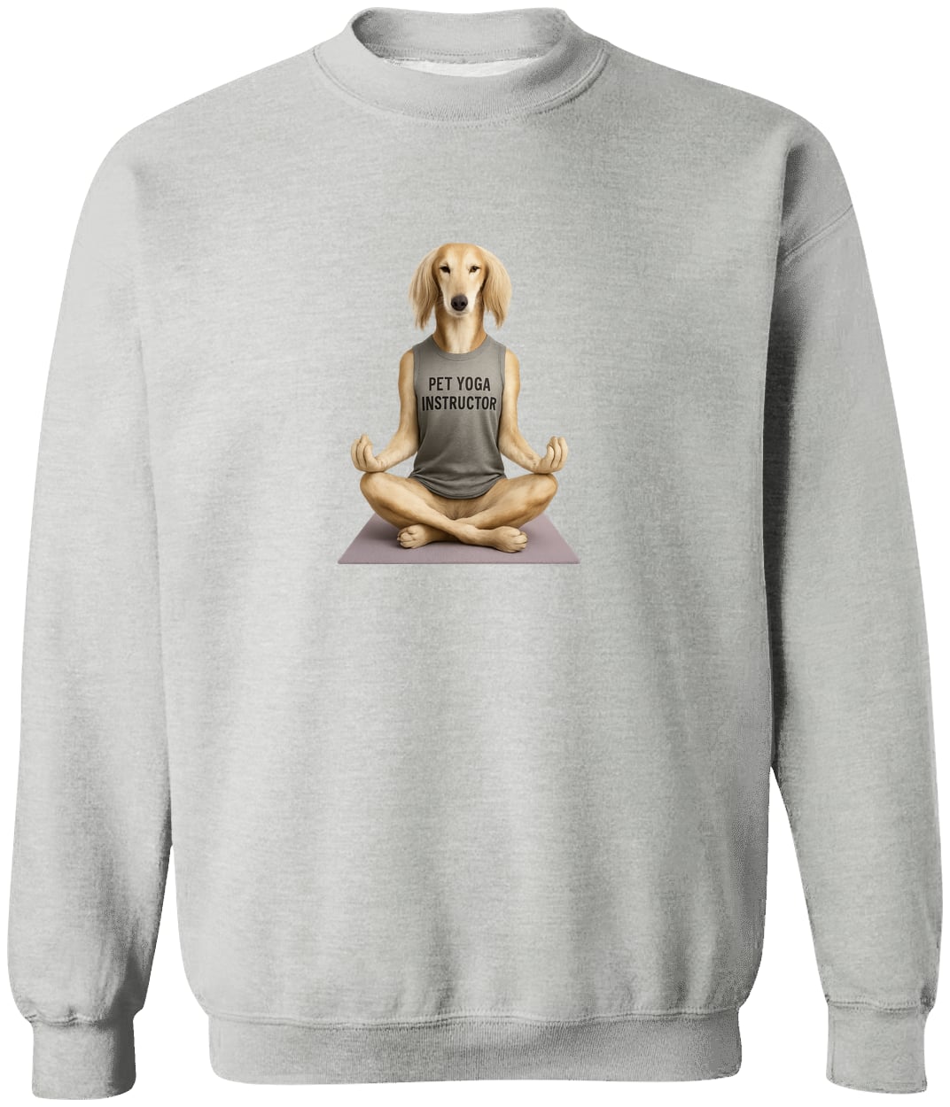 G180 Gildan Crewneck Pullover Sweatshirt - Sport Grey