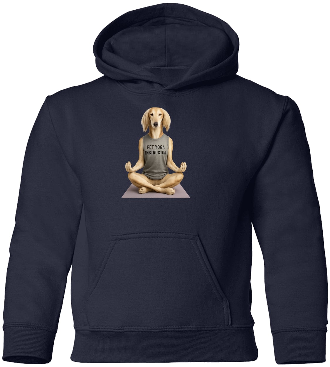 G185B Gildan Youth Pullover Hoodie - Navy