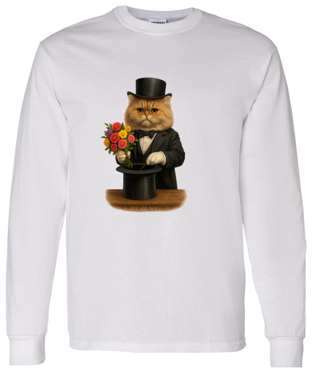 G540 LS T-Shirt 5.3 oz. - White