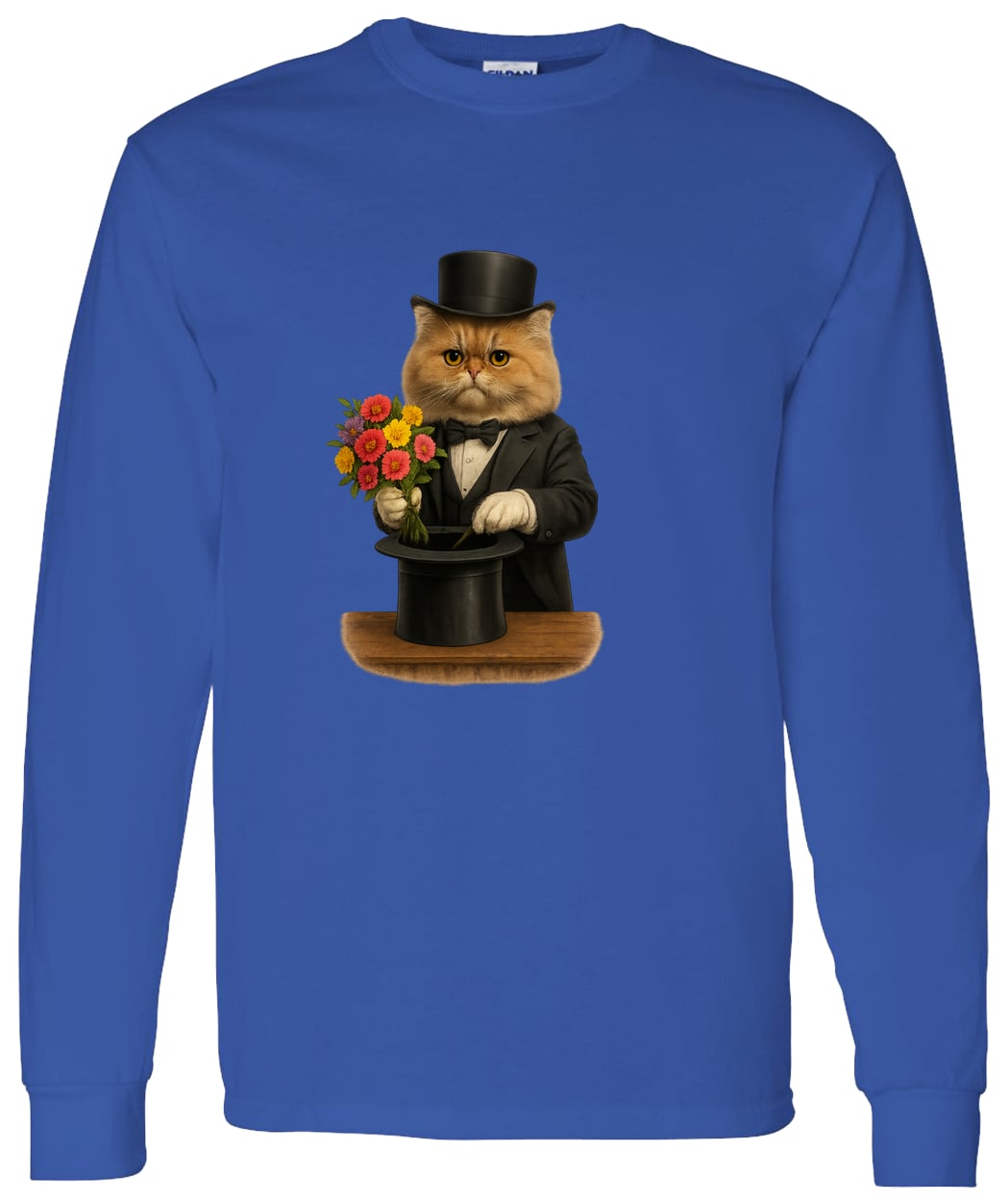 G540 LS T-Shirt 5.3 oz. - Royal