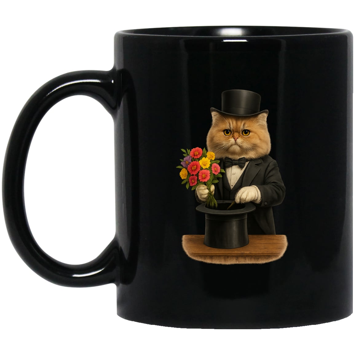 BM11OZ 11oz Black Mug Design Preview