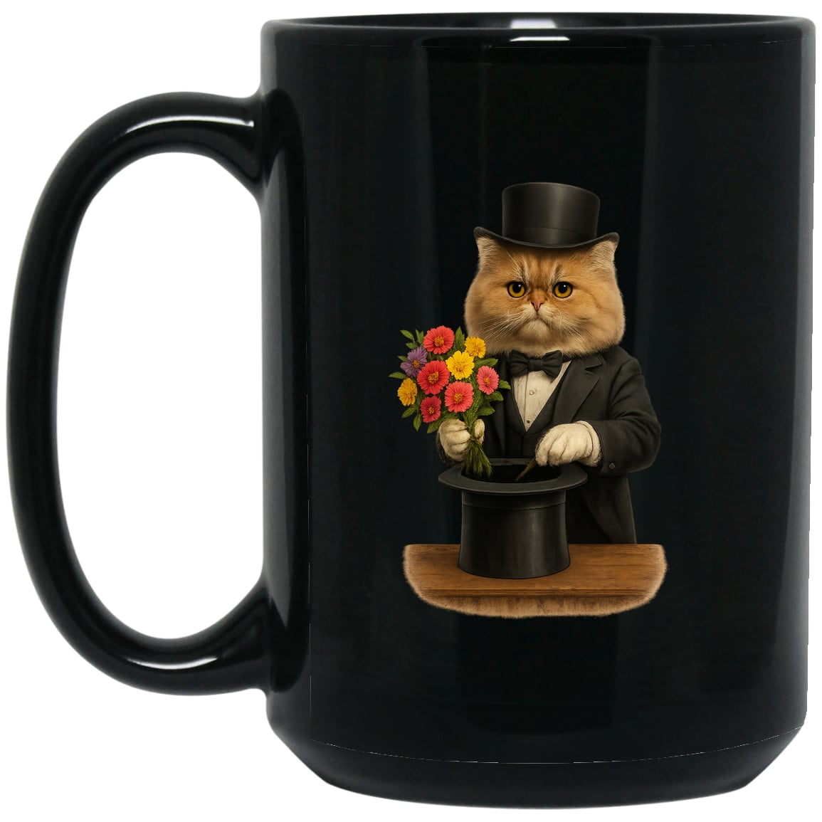 BM15OZ 15oz Black Mug Design Preview