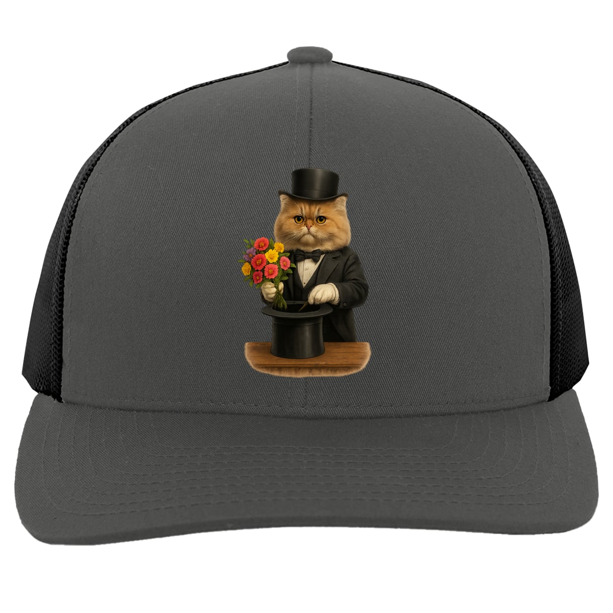 104C Trucker Snap Back - Graphite/Black